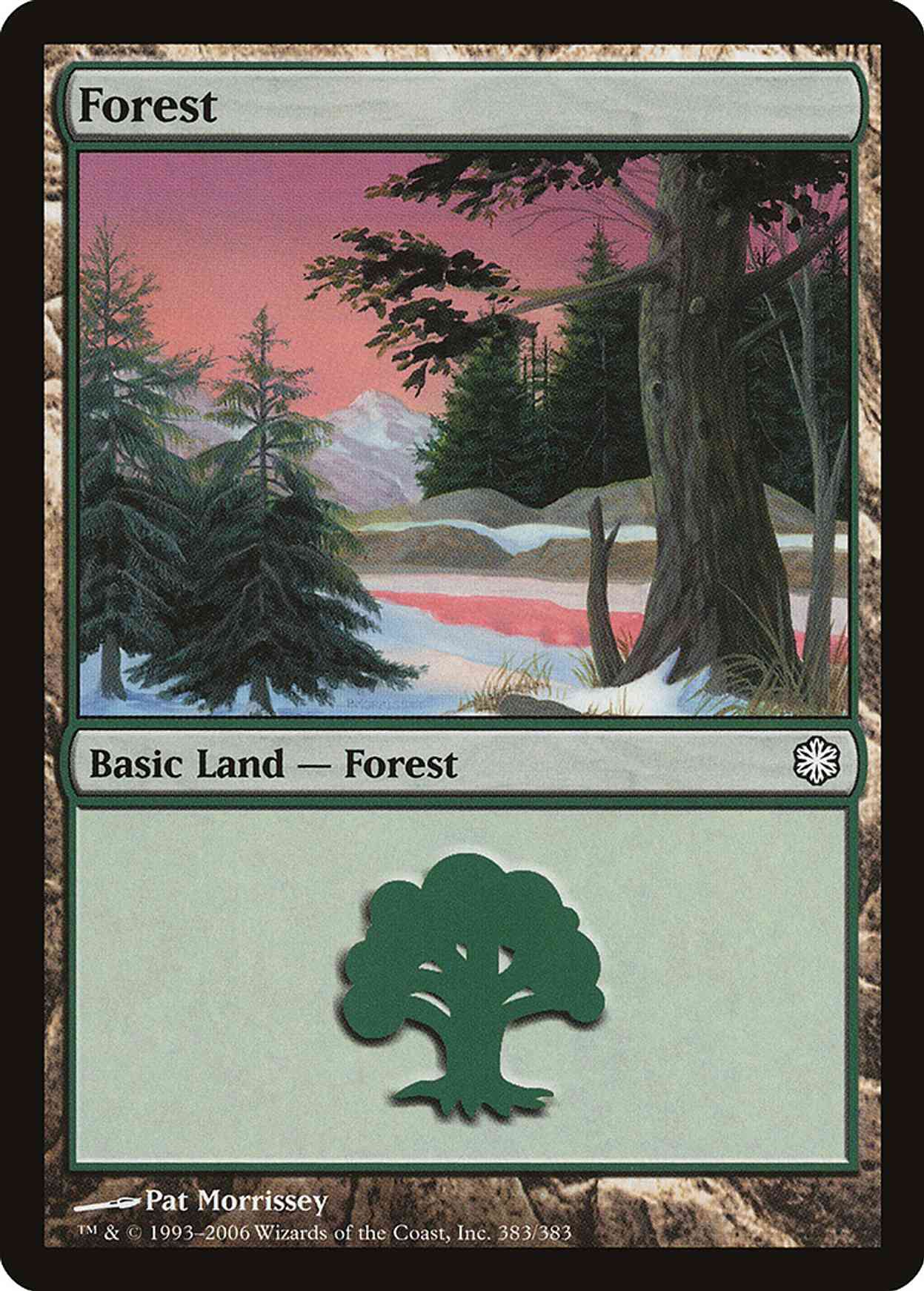 Forest (383) magic card front