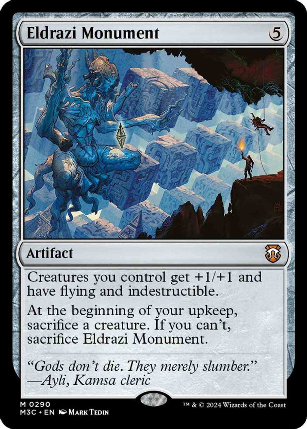 Eldrazi Monument (Ripple Foil) magic card front