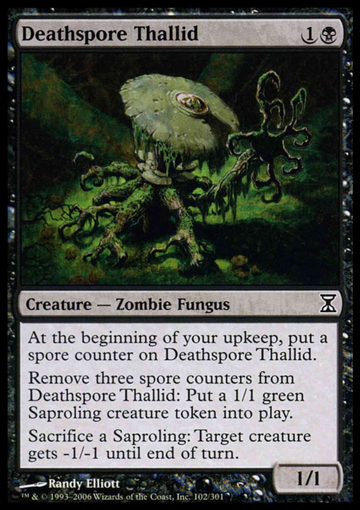 Deathspore Thallid magic card front