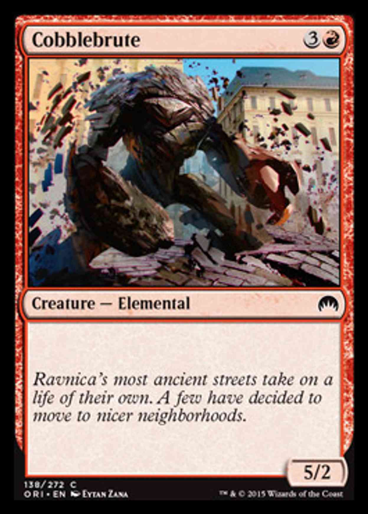 Cobblebrute magic card front