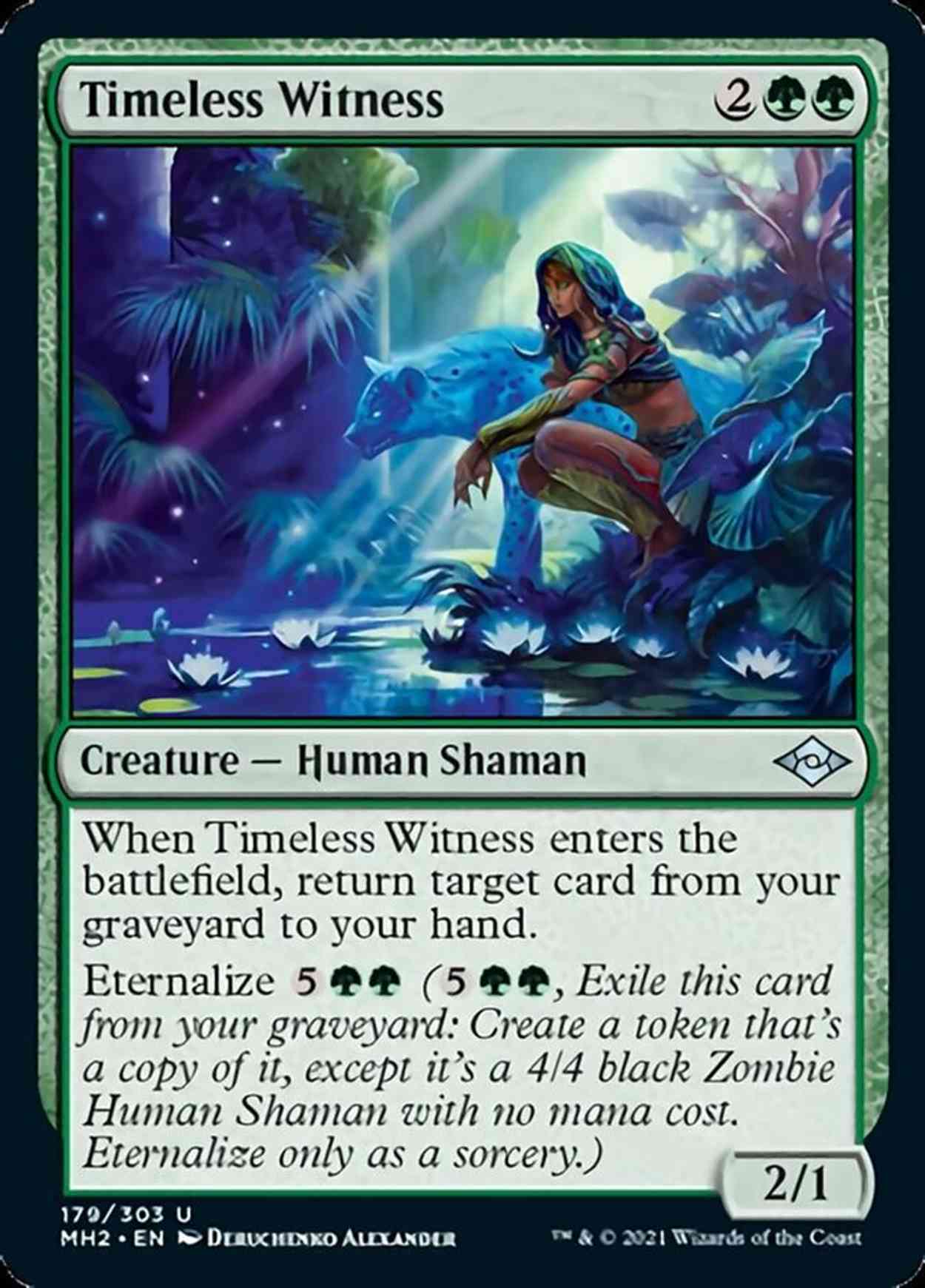Timeless Witness magic card front