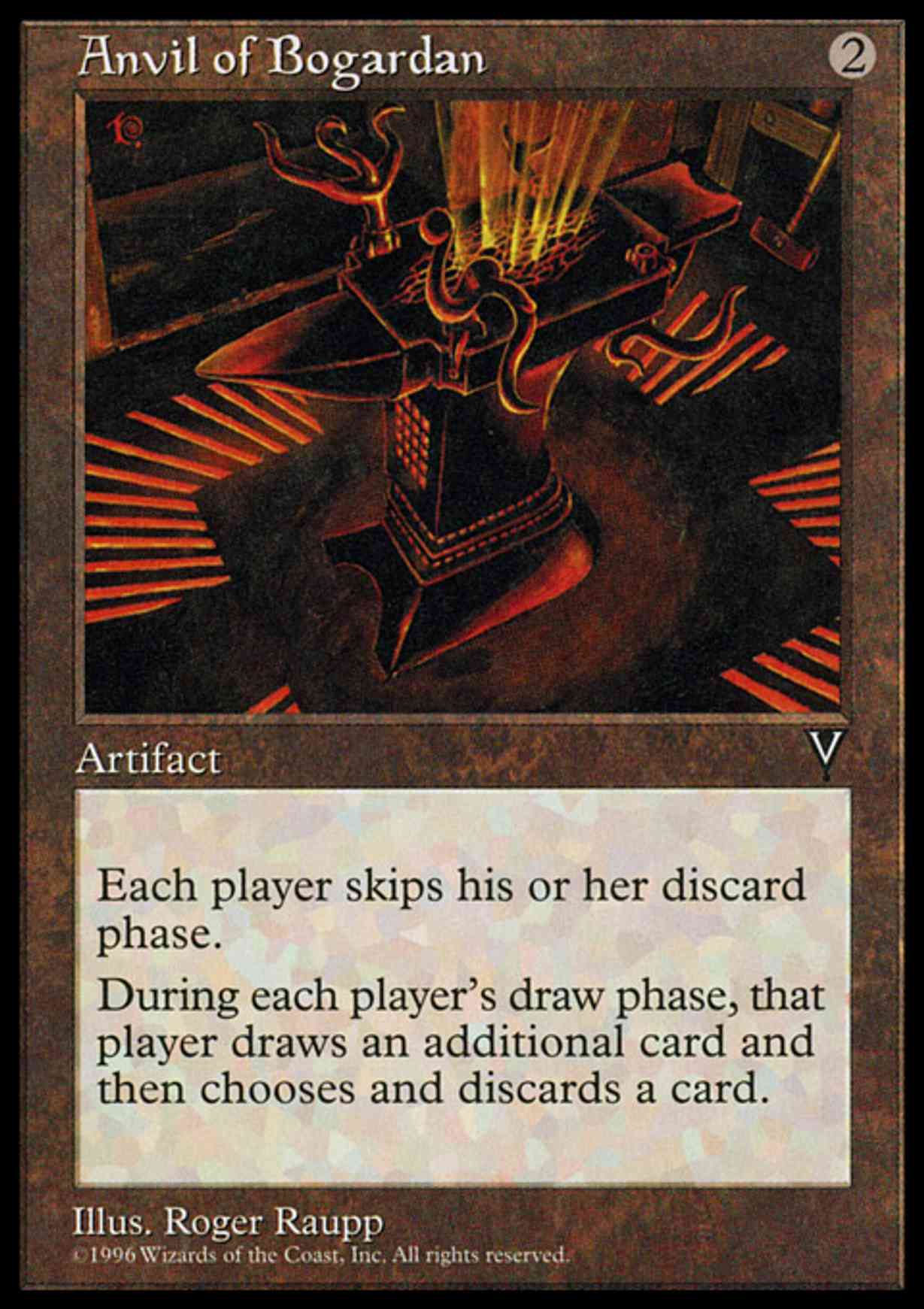 Anvil of Bogardan magic card front