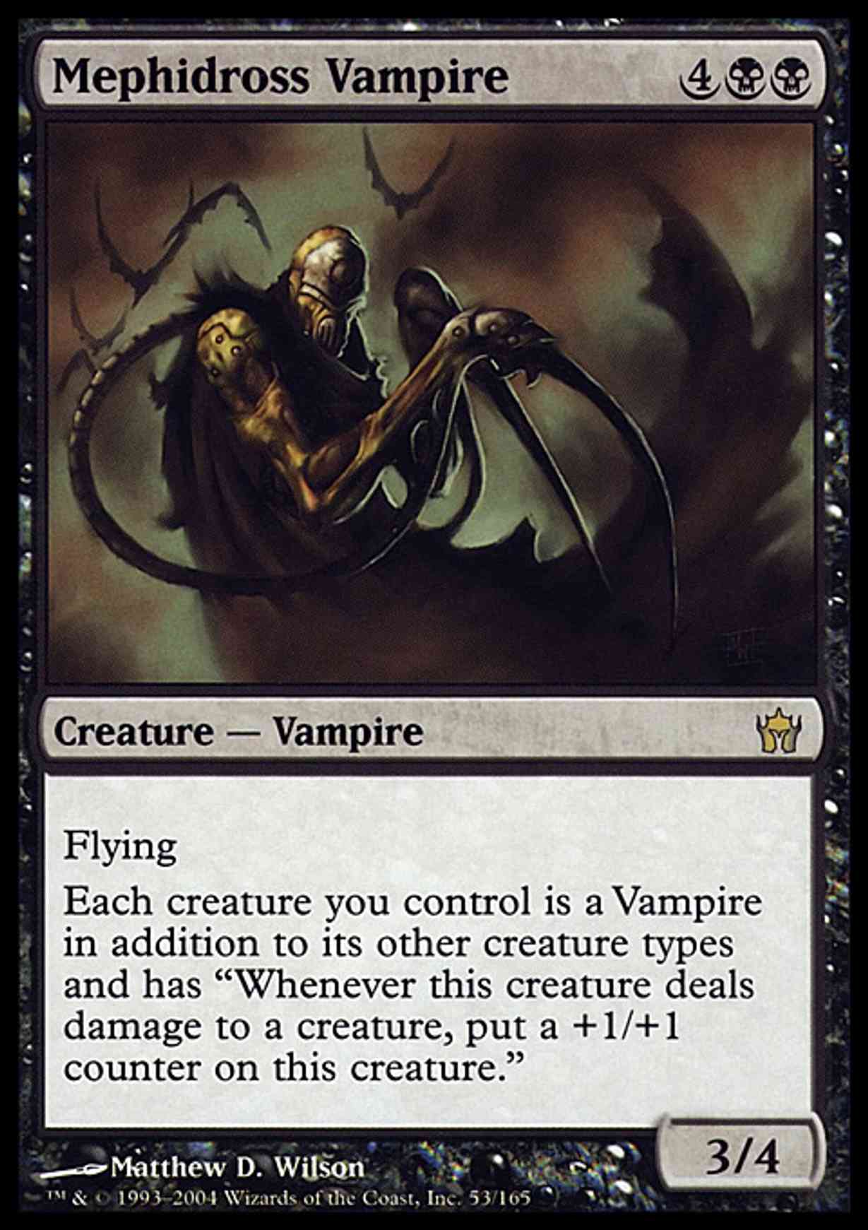 Mephidross Vampire magic card front