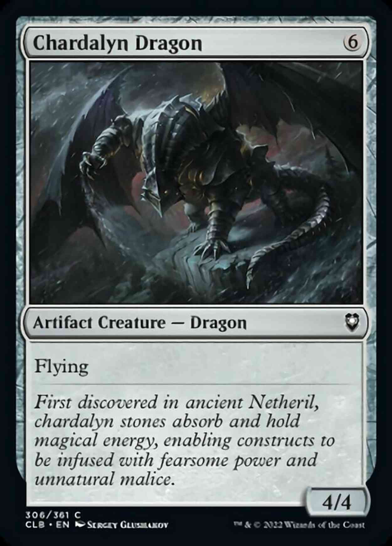 Chardalyn Dragon magic card front