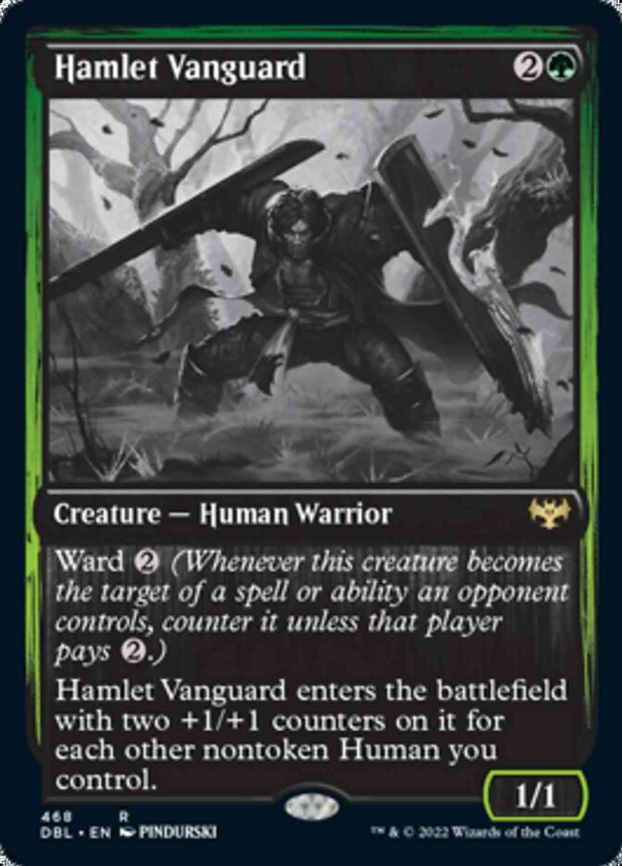 Hamlet Vanguard magic card front