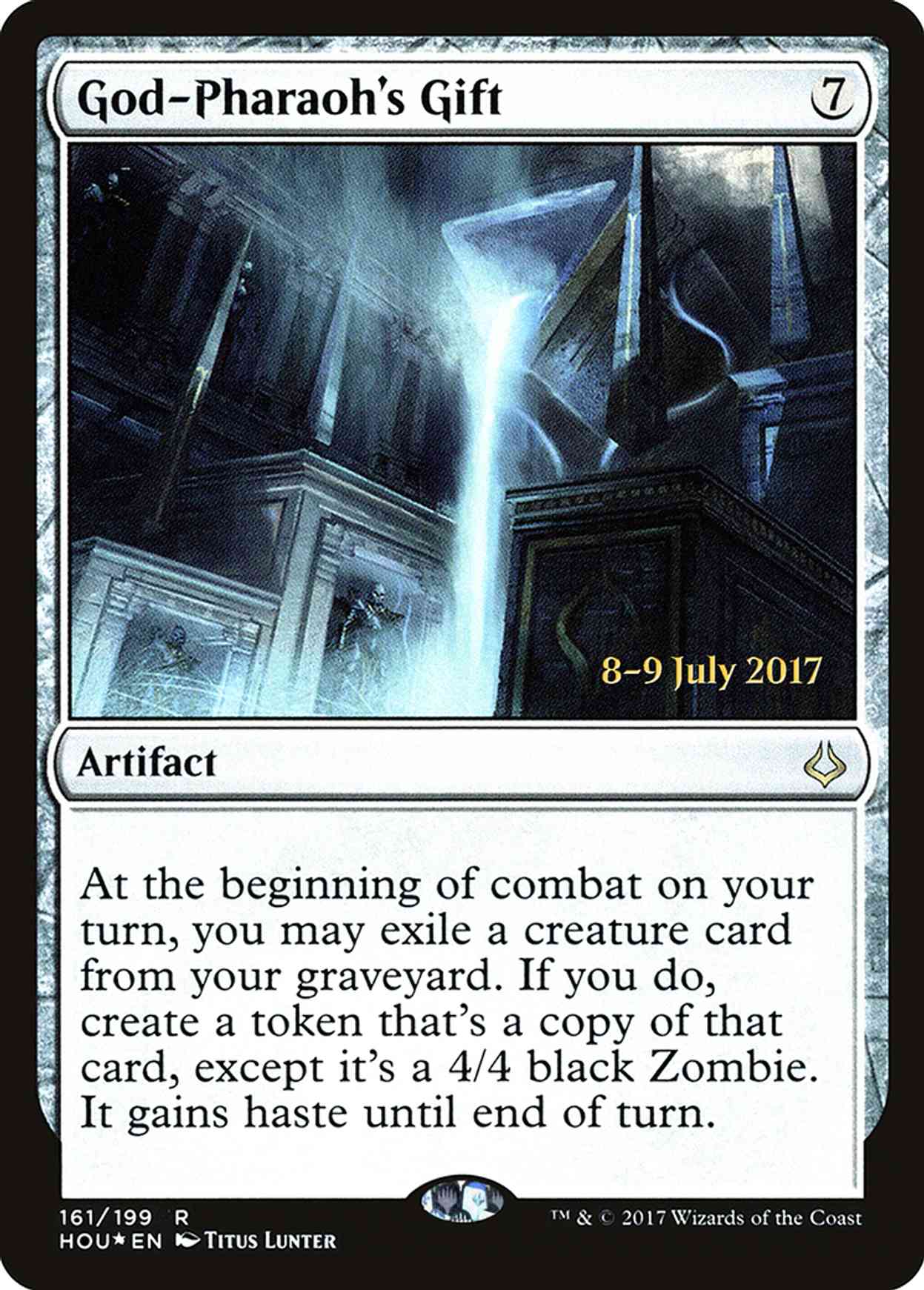 God-Pharaoh's Gift magic card front