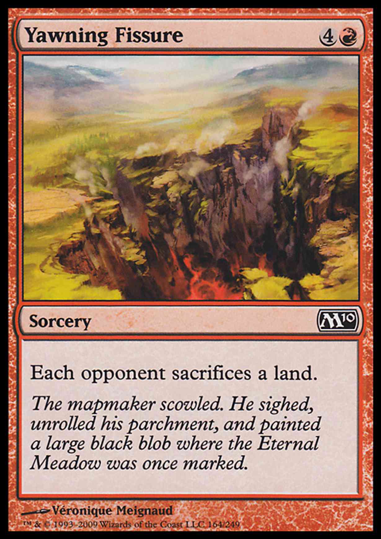 Yawning Fissure magic card front
