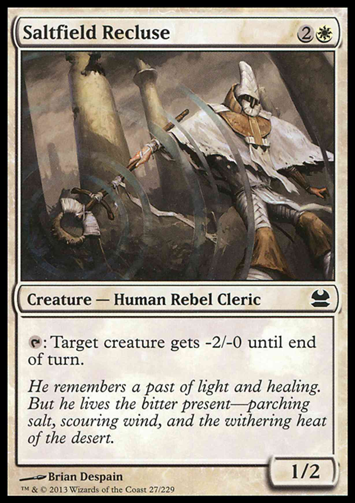 Saltfield Recluse magic card front