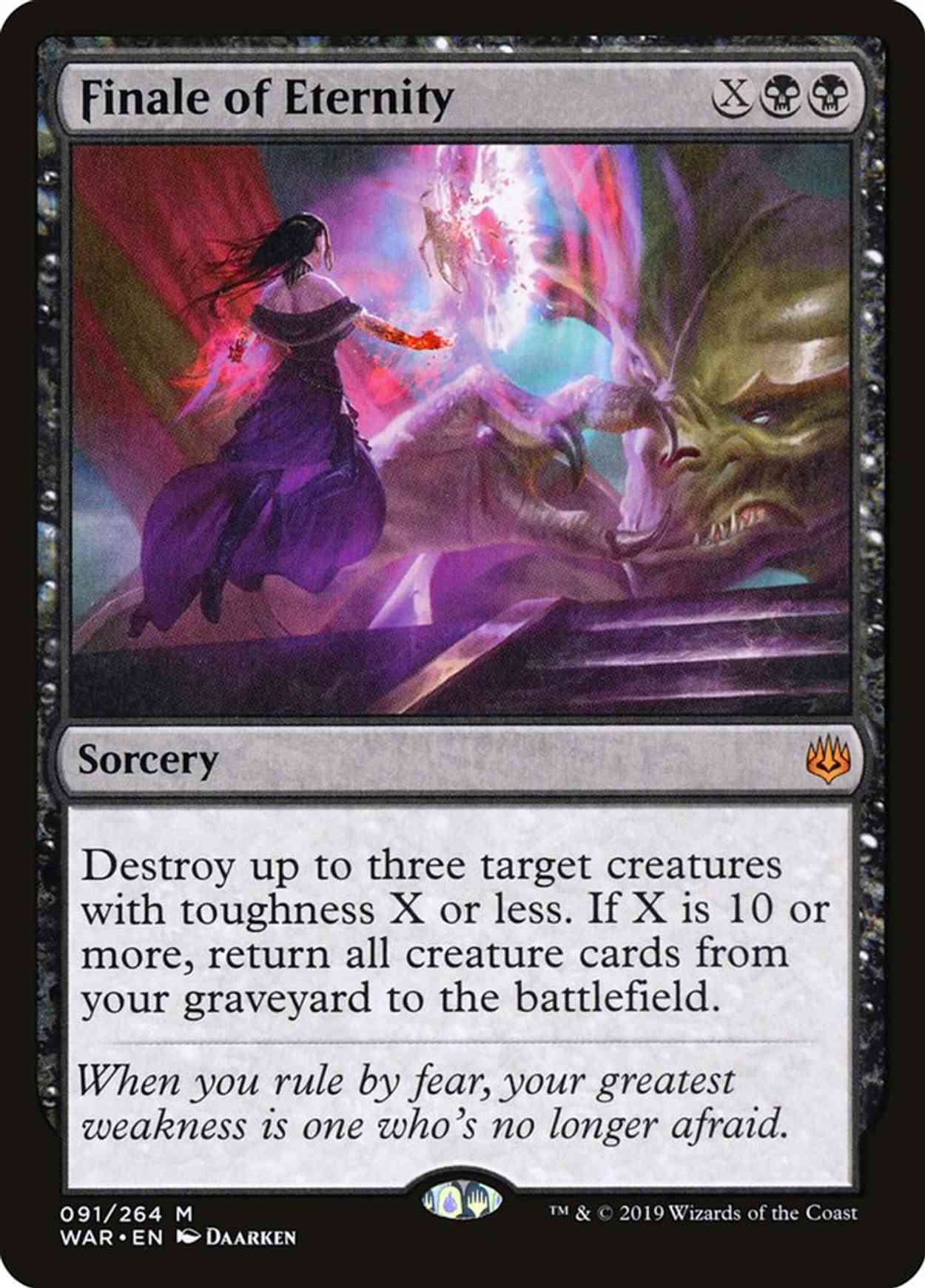 Finale of Eternity magic card front