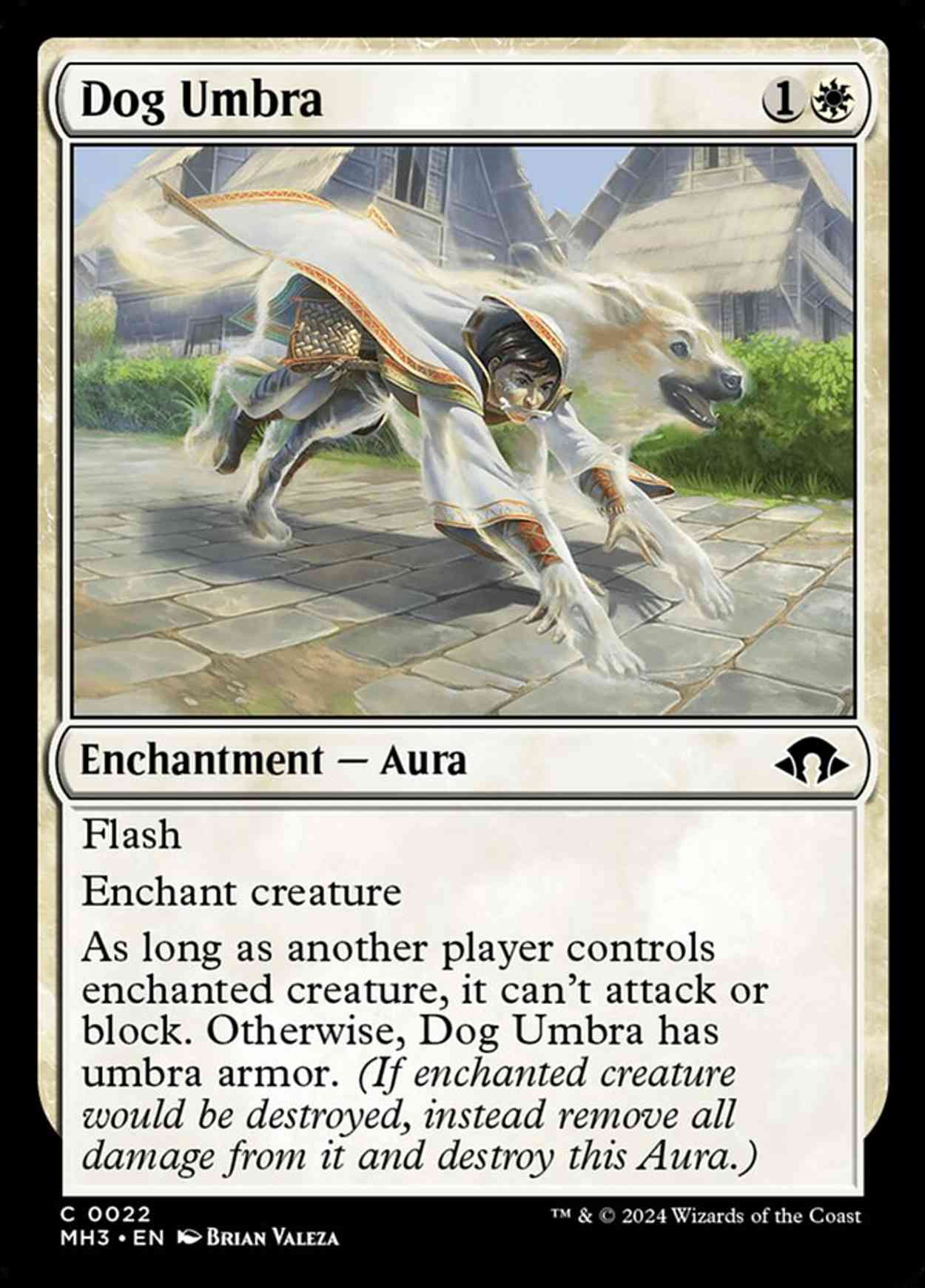 Dog Umbra magic card front