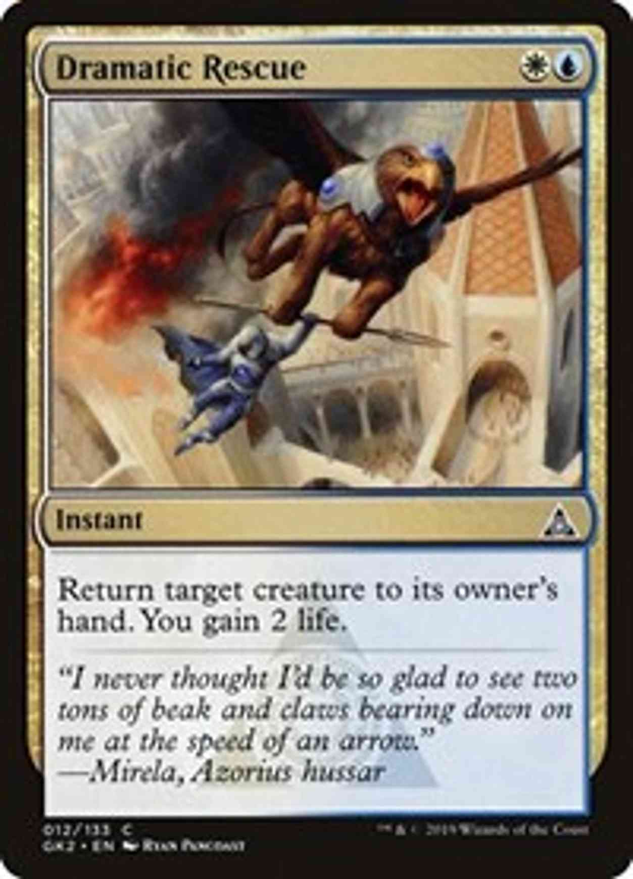 Dramatic Rescue magic card front