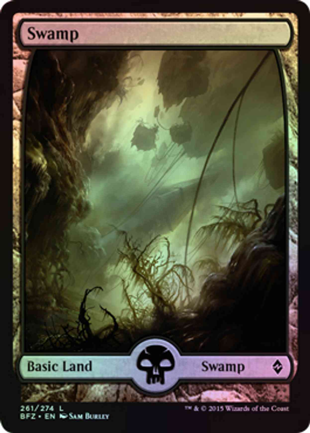 Swamp (261) - Full Art magic card front