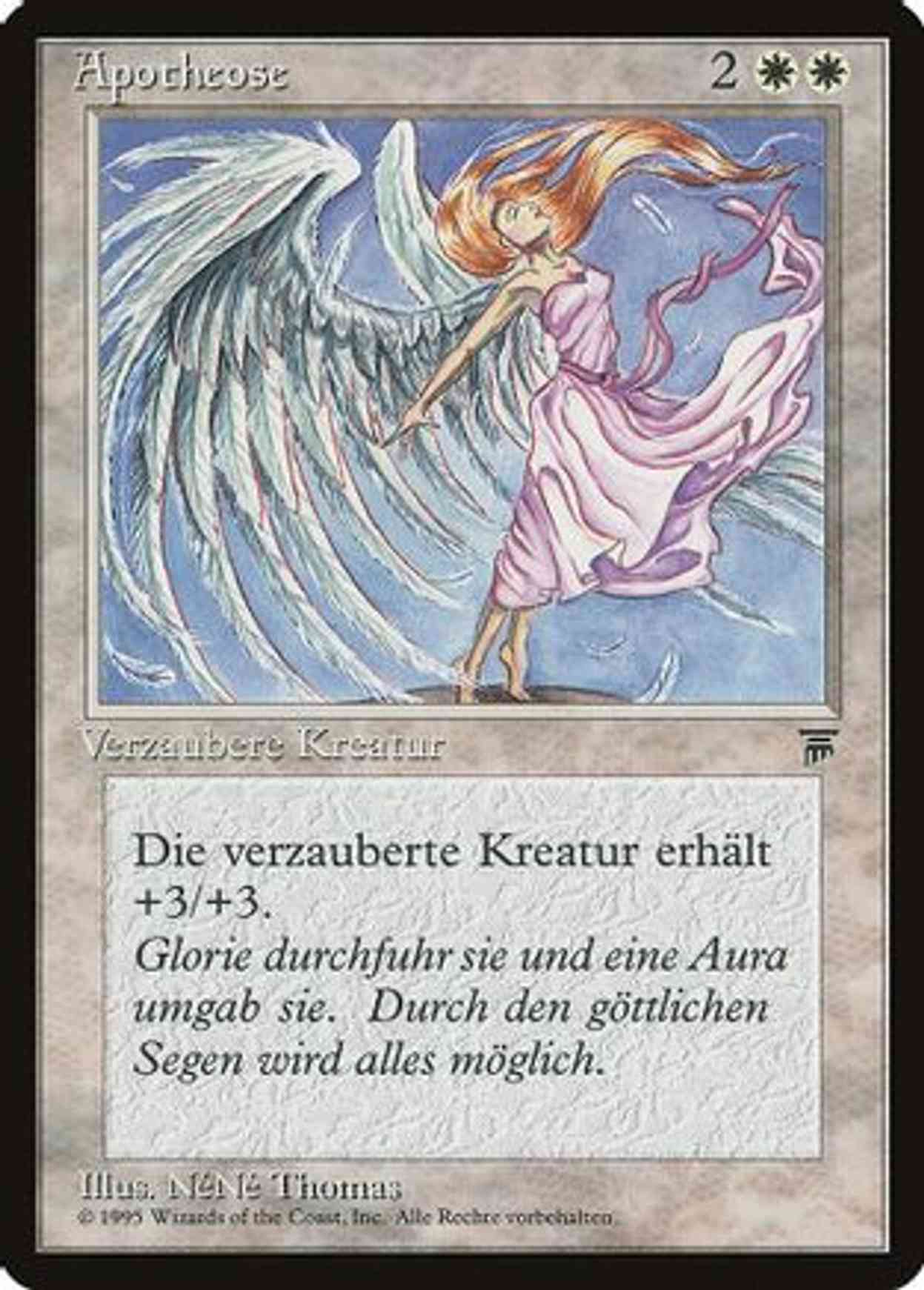 Divine Transformation (German) - "Apotheose" magic card front