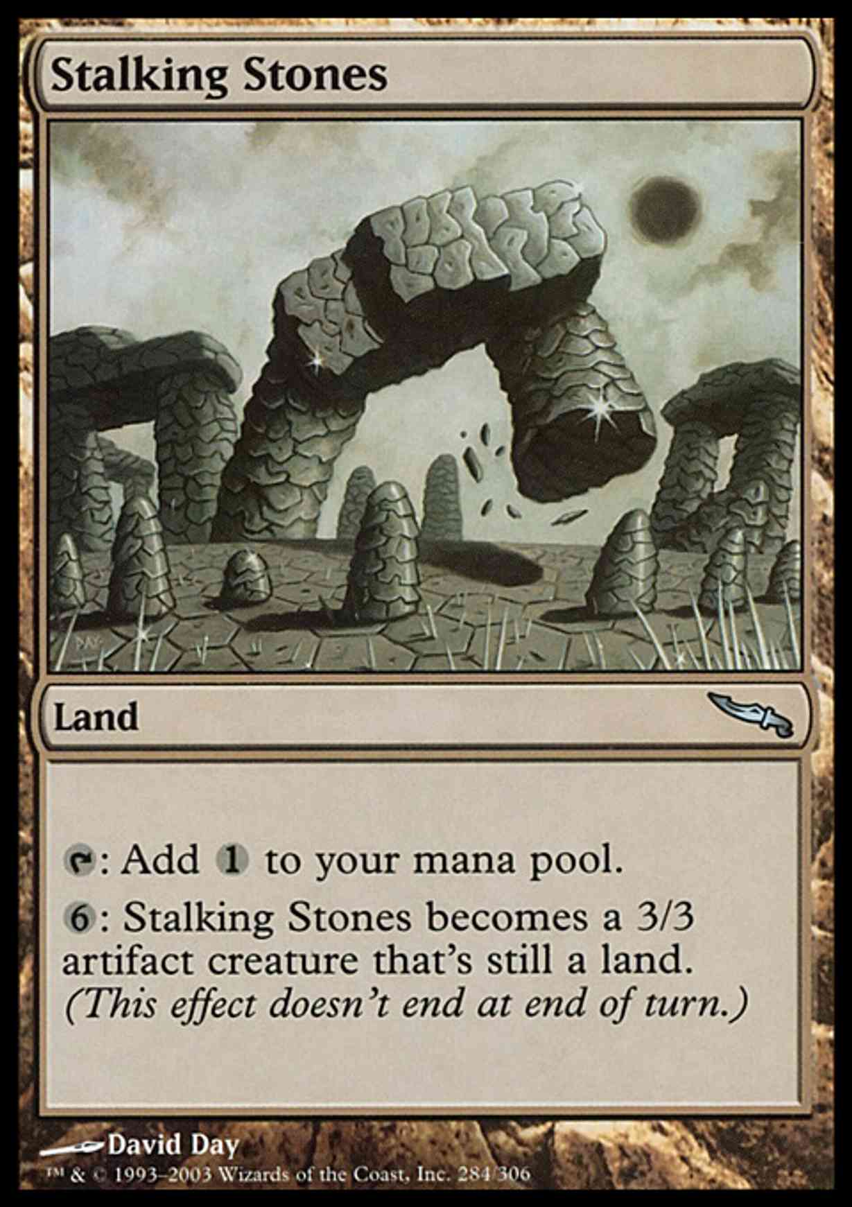 Stalking Stones magic card front