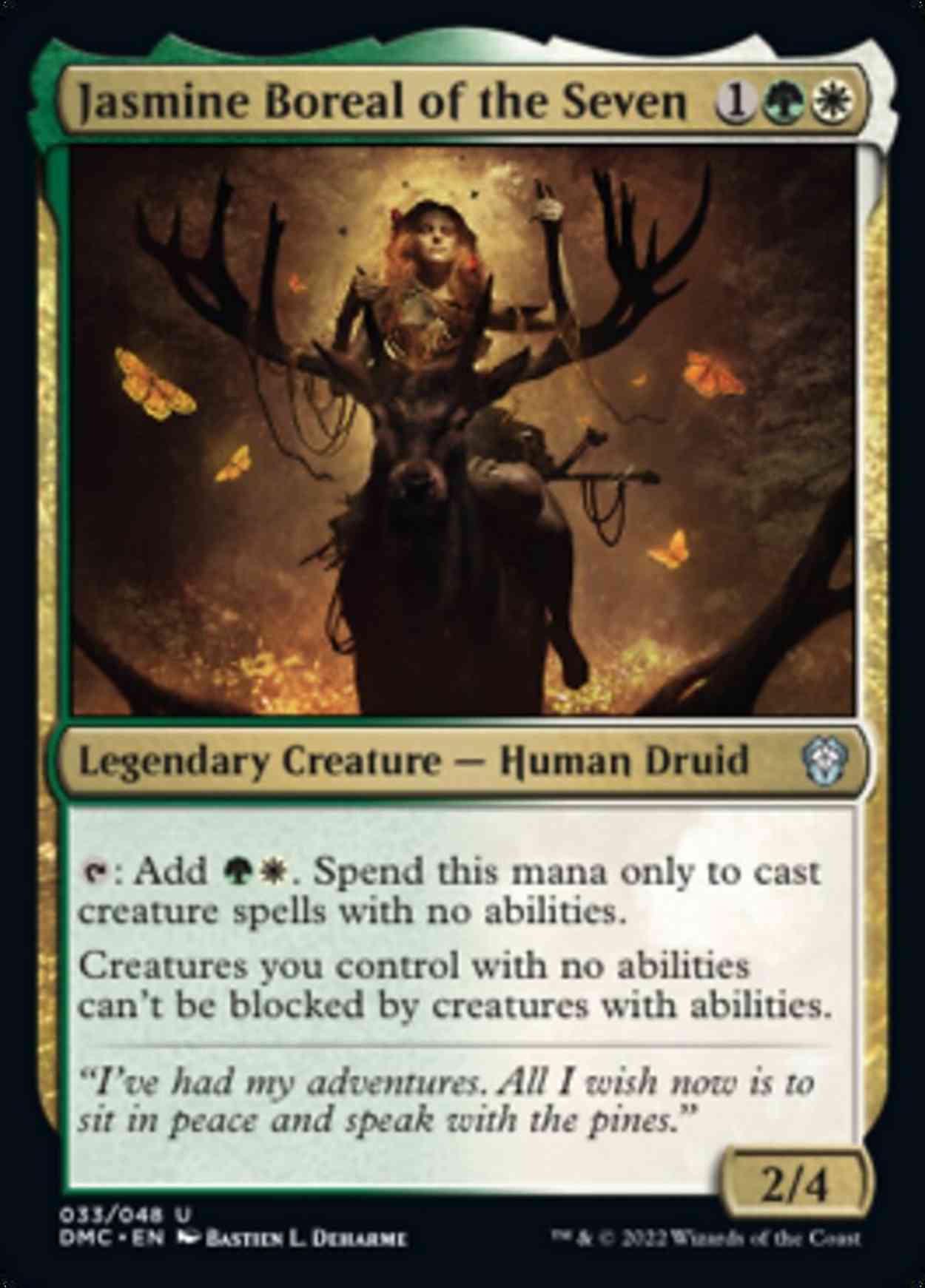 Jasmine Boreal of the Seven magic card front