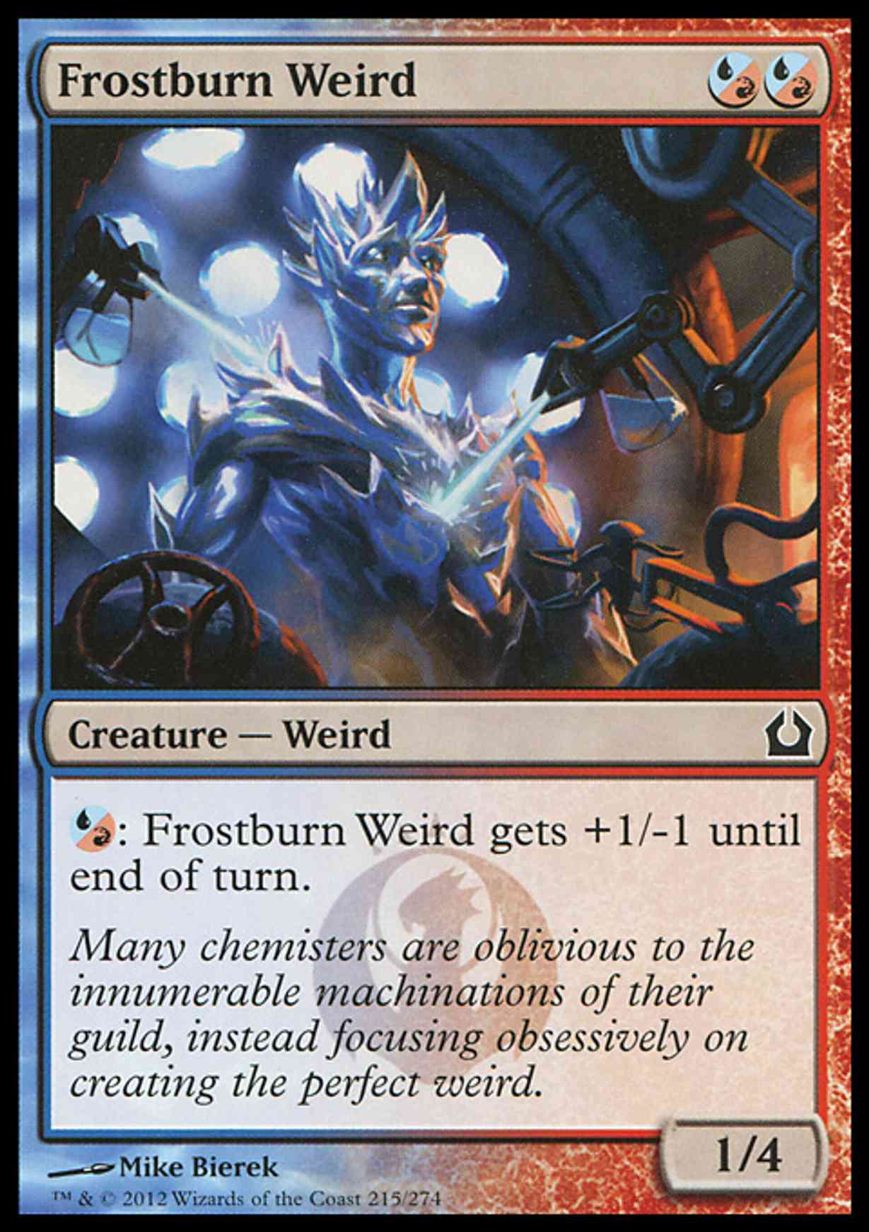 Frostburn Weird magic card front