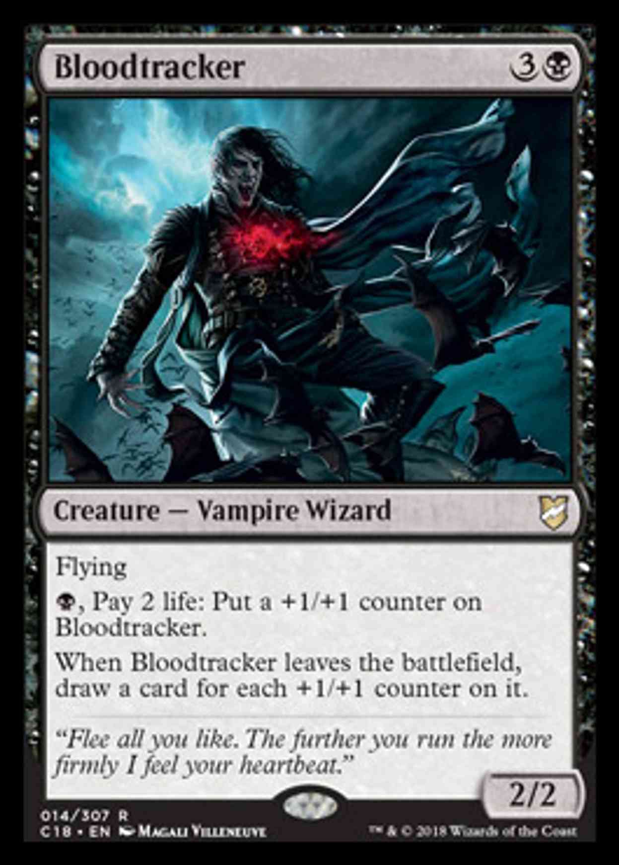 Bloodtracker magic card front