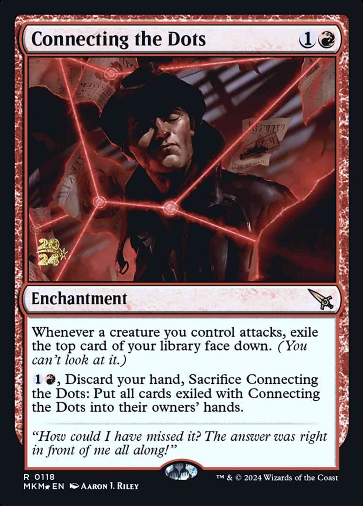 Connecting the Dots magic card front