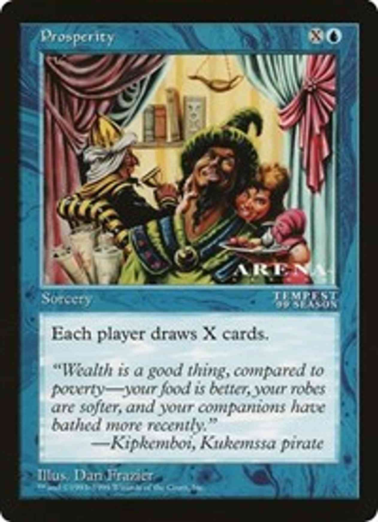 Prosperity (Oversized) magic card front