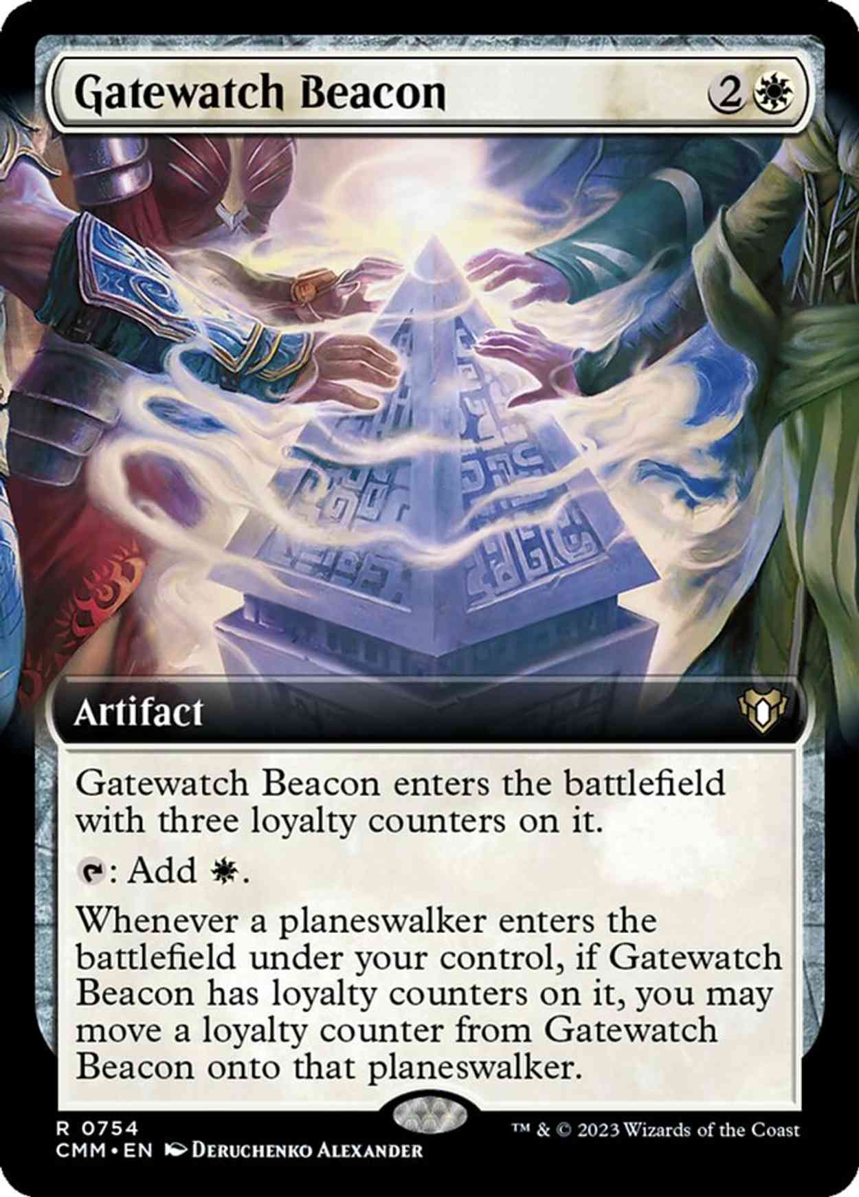 Gatewatch Beacon (Extended Art) magic card front