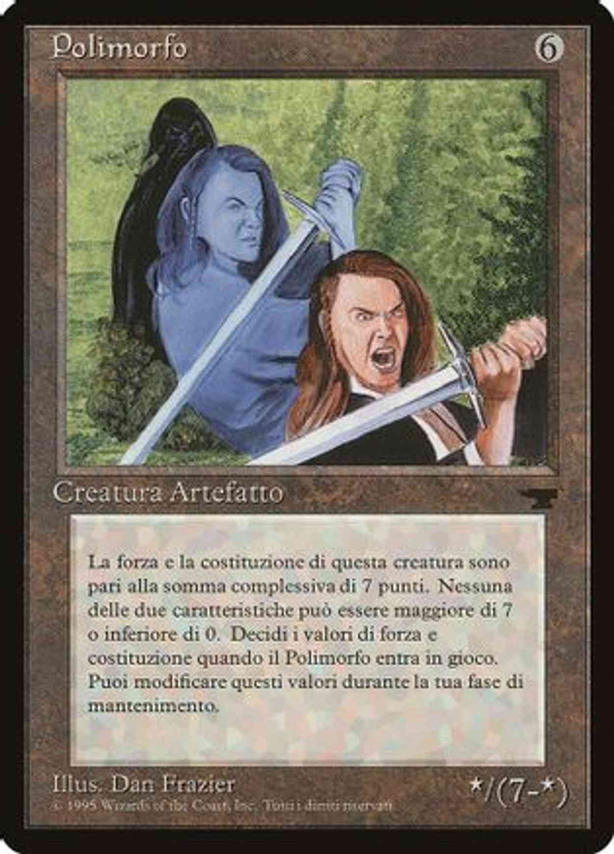 Shapeshifter (Italian) - "Polimorfo" magic card front
