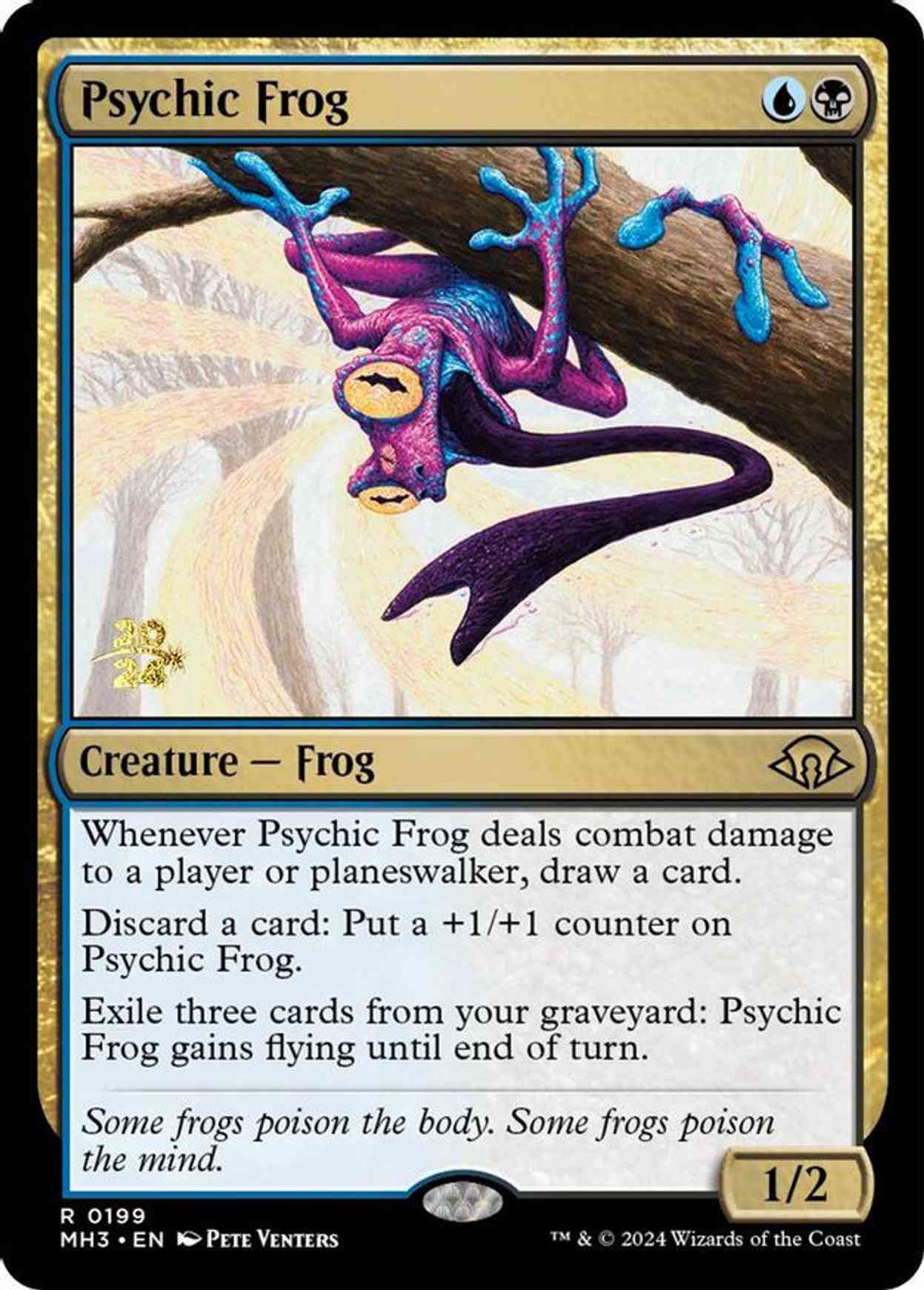 Psychic Frog magic card front