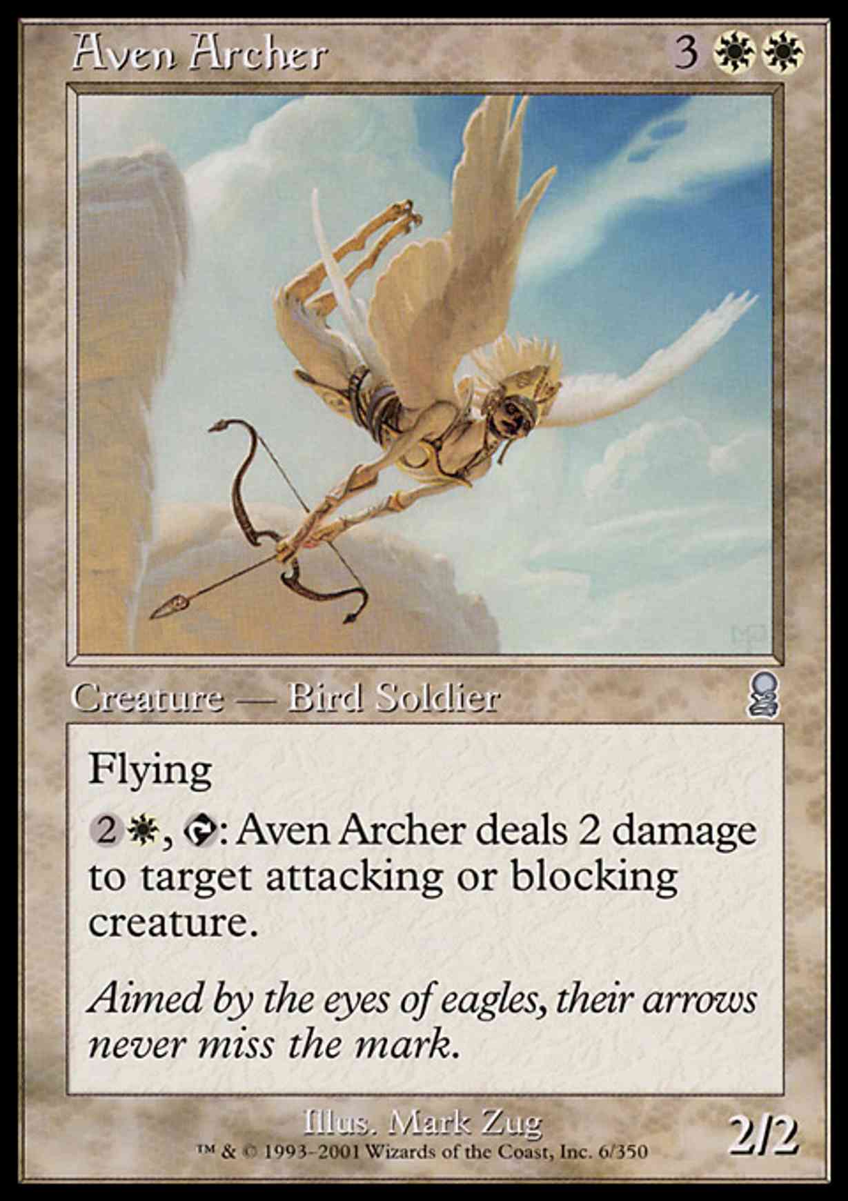 Aven Archer magic card front