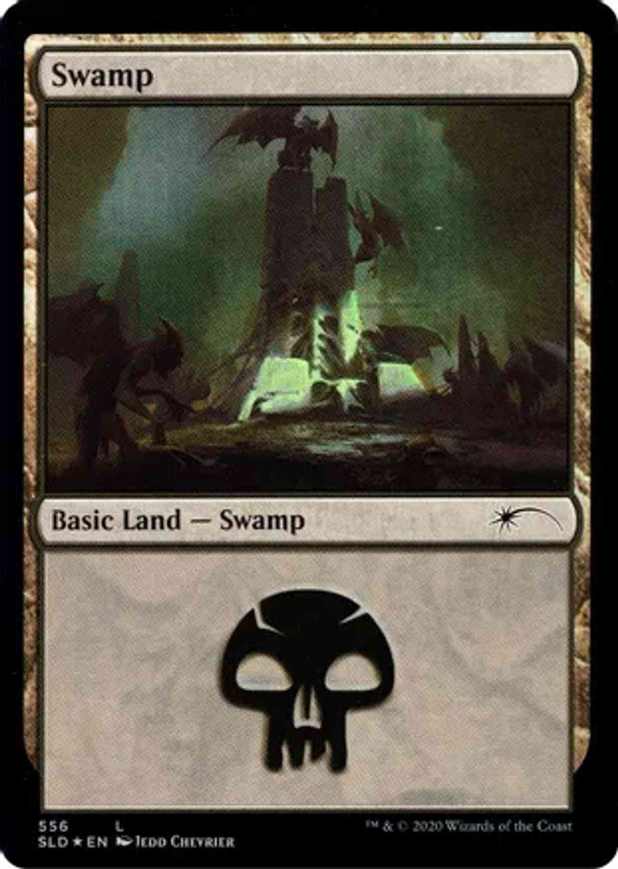 Swamp (556) magic card front