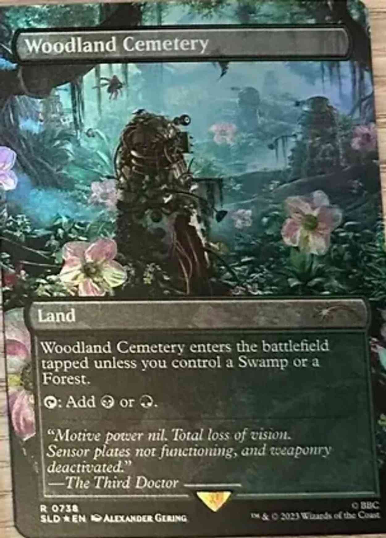 Woodland Cemetery magic card front