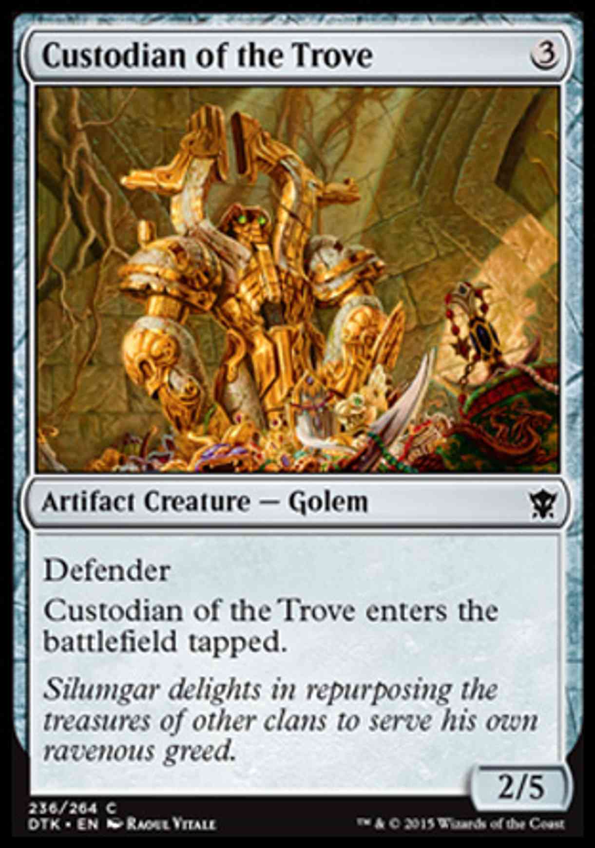 Custodian of the Trove magic card front