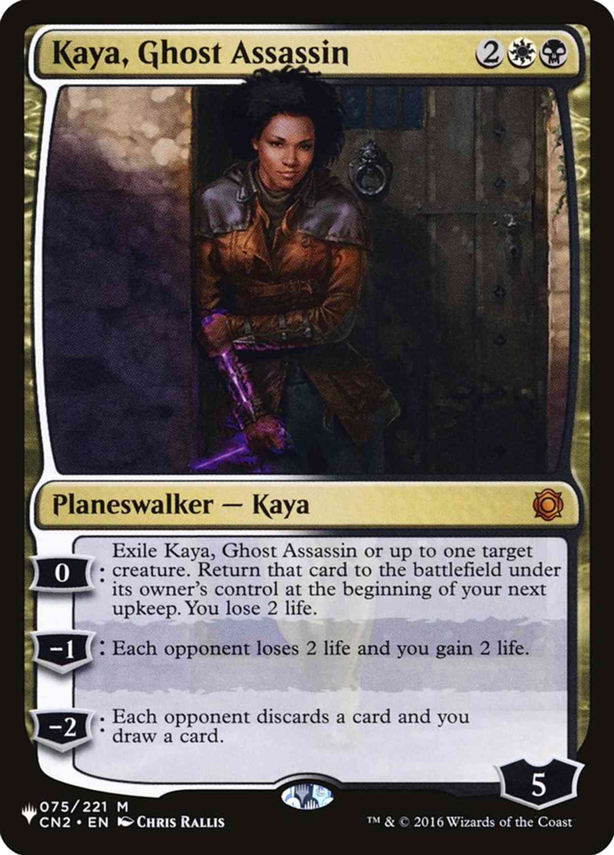 Kaya, Ghost Assassin magic card front