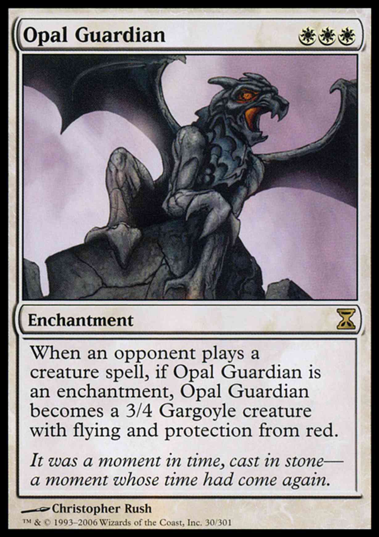 Opal Guardian magic card front