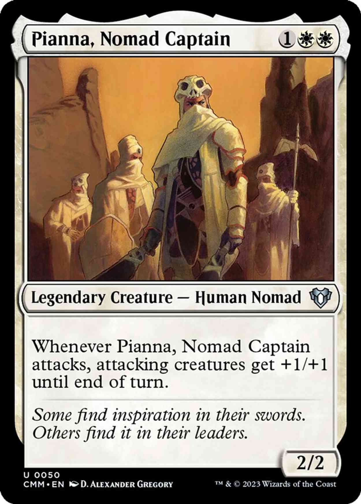 Pianna, Nomad Captain magic card front