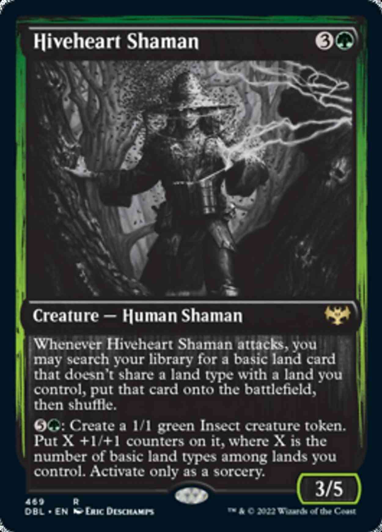 Hiveheart Shaman magic card front