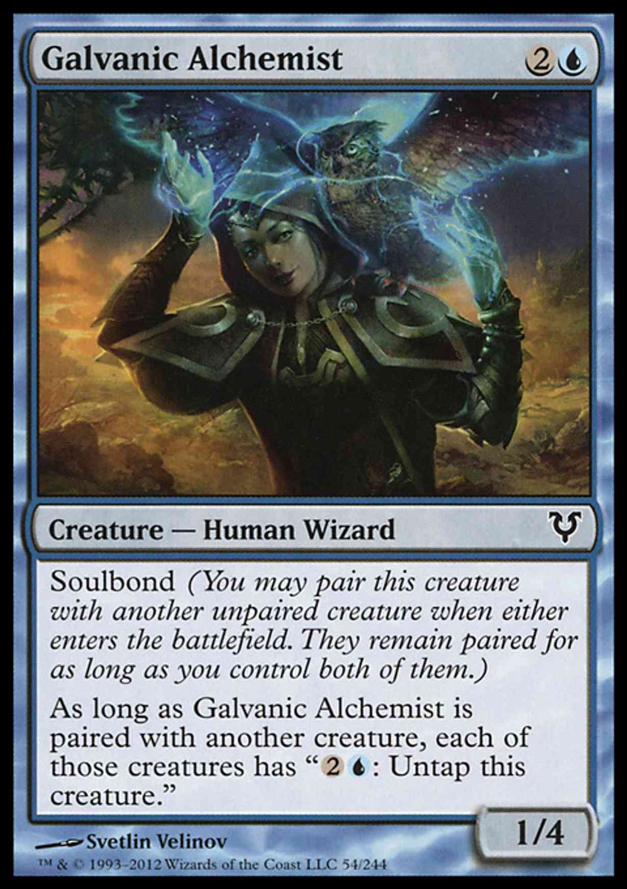 Galvanic Alchemist magic card front