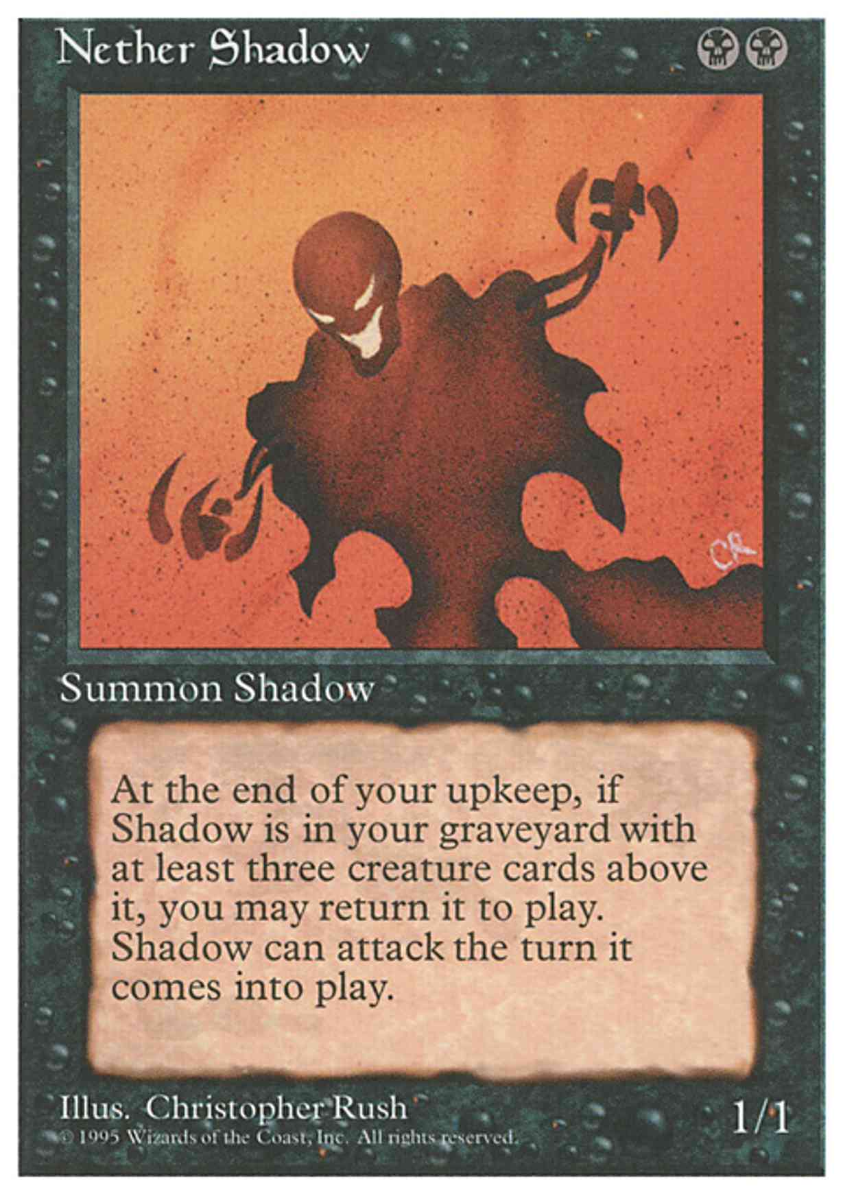 Nether Shadow magic card front