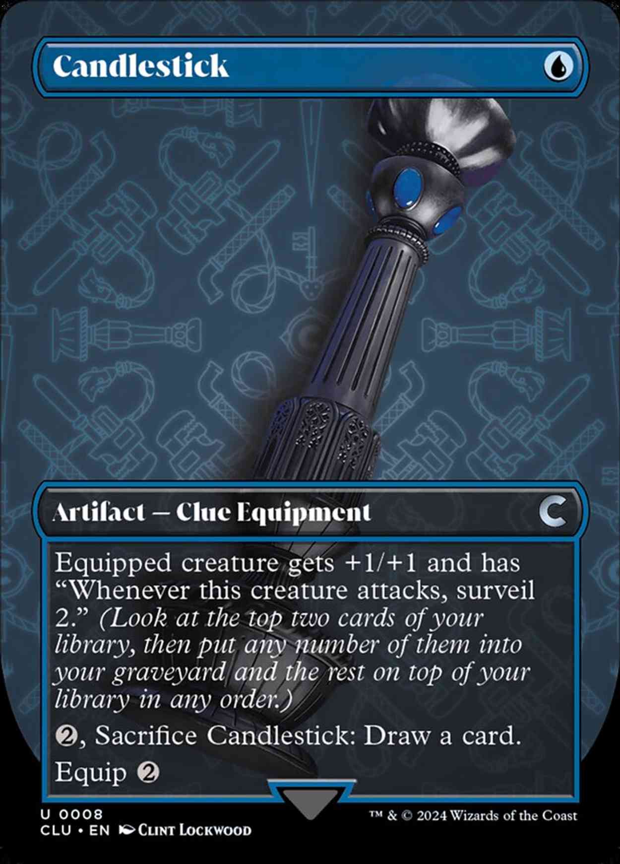 Candlestick (Borderless) magic card front