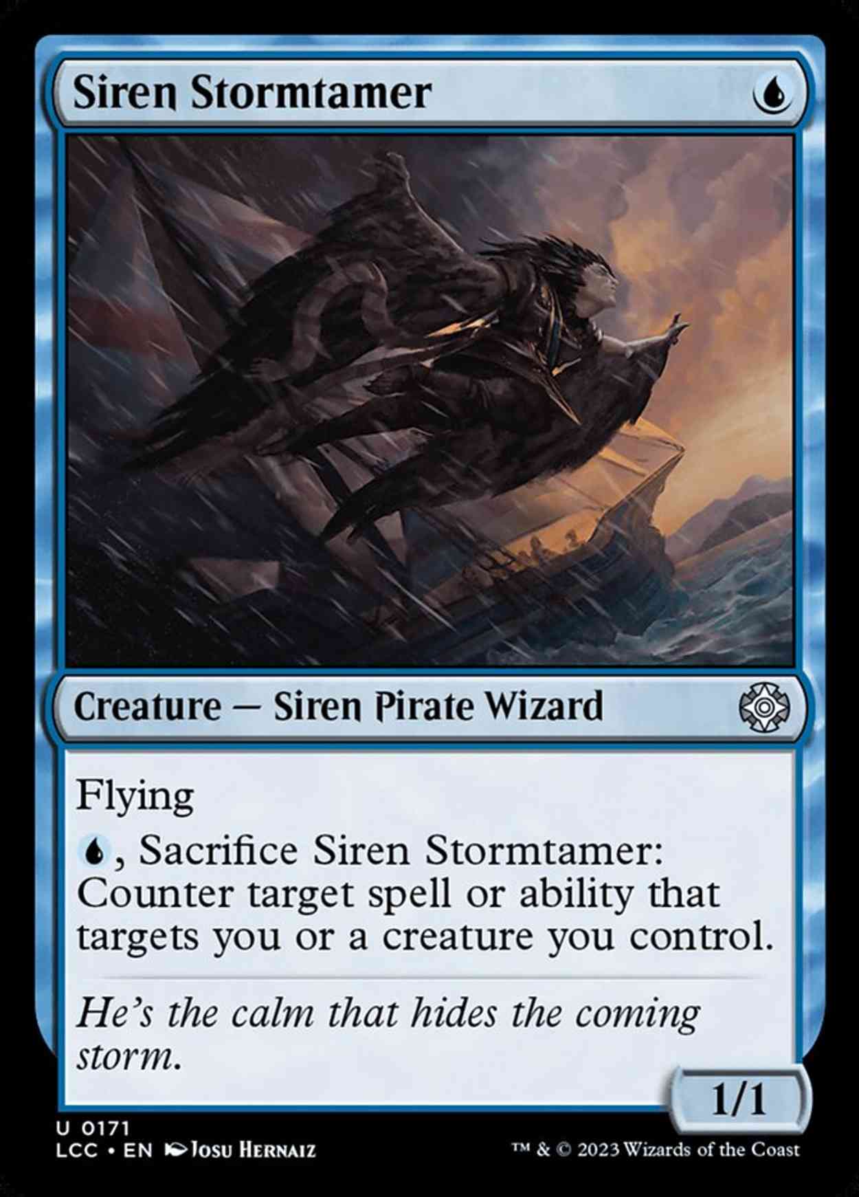 Siren Stormtamer magic card front