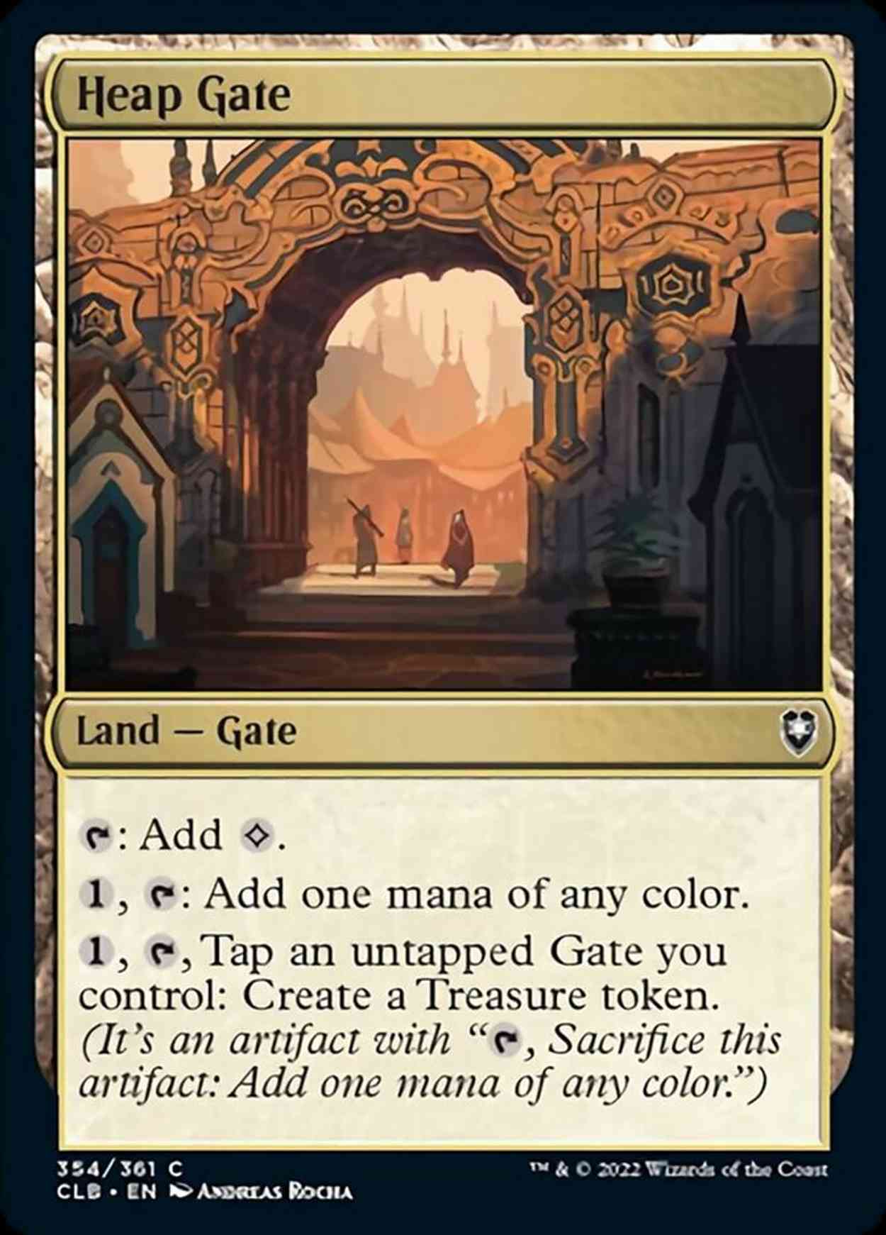 Heap Gate magic card front