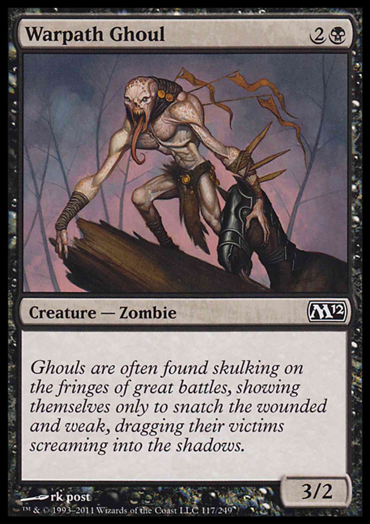 Warpath Ghoul magic card front