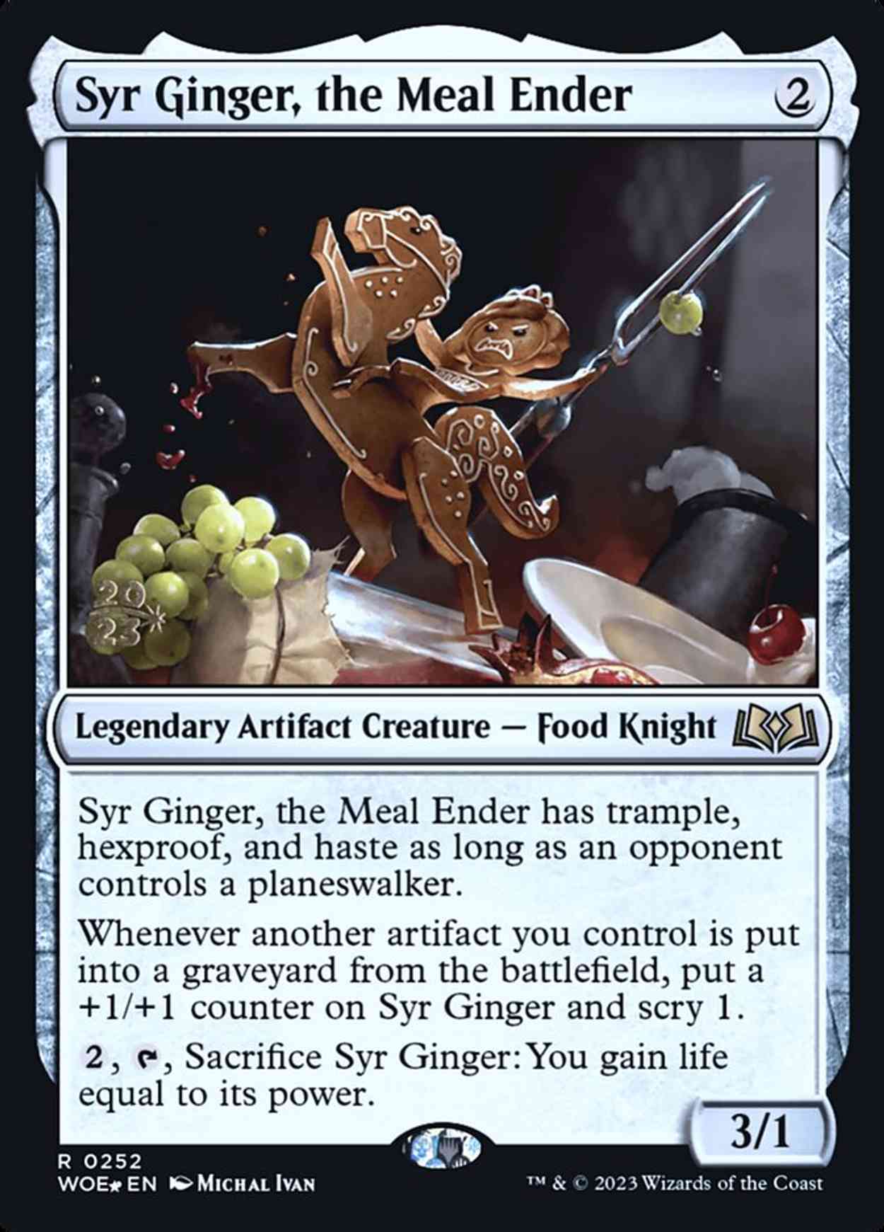 Syr Ginger, the Meal Ender magic card front