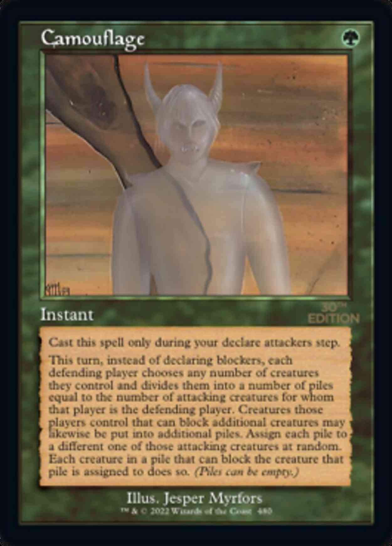 Camouflage (Retro Frame) magic card front