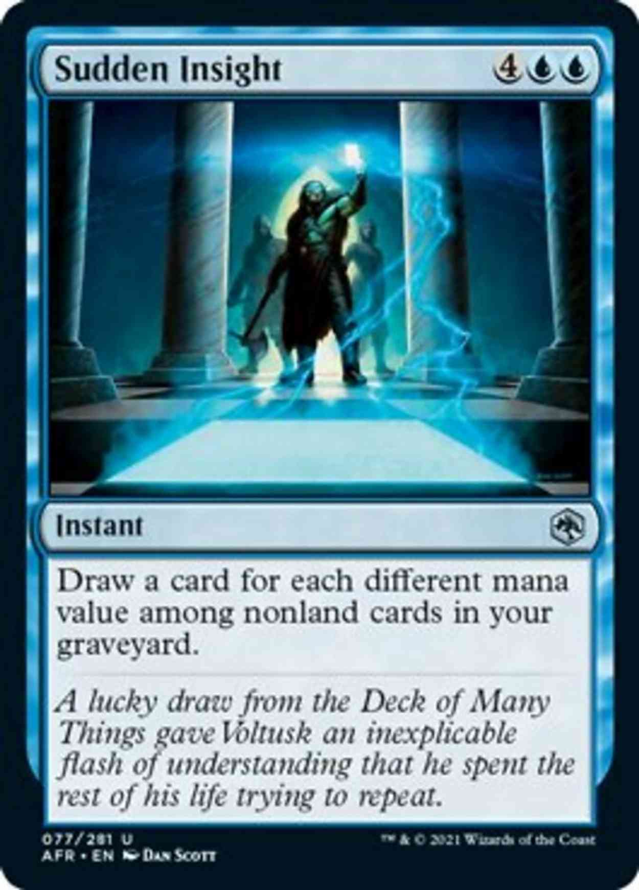 Sudden Insight magic card front