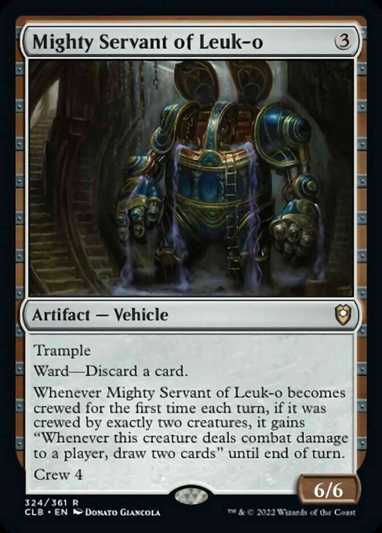 Mighty Servant of Leuk-o magic card front
