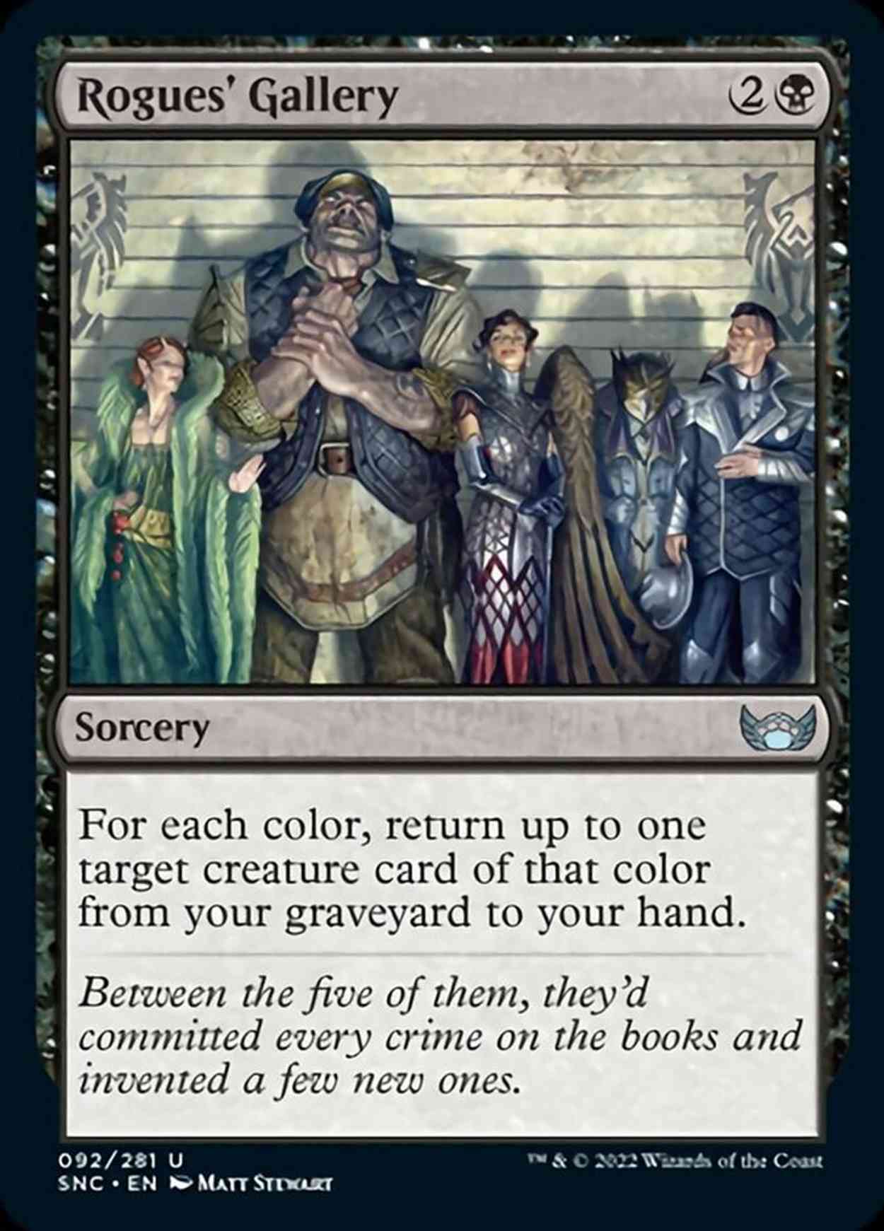 Rogues' Gallery magic card front