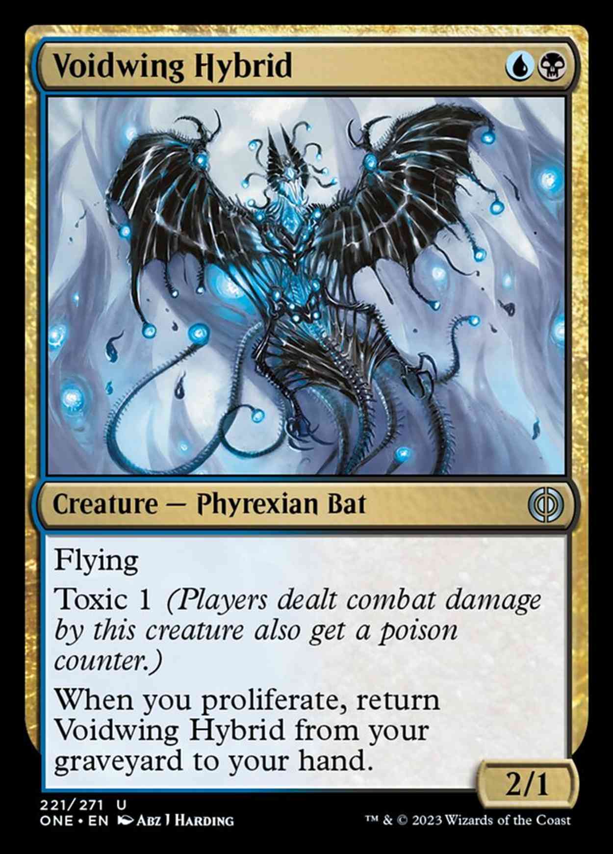 Voidwing Hybrid magic card front
