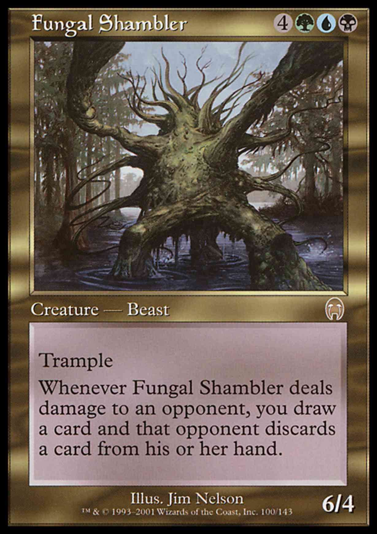 Fungal Shambler magic card front