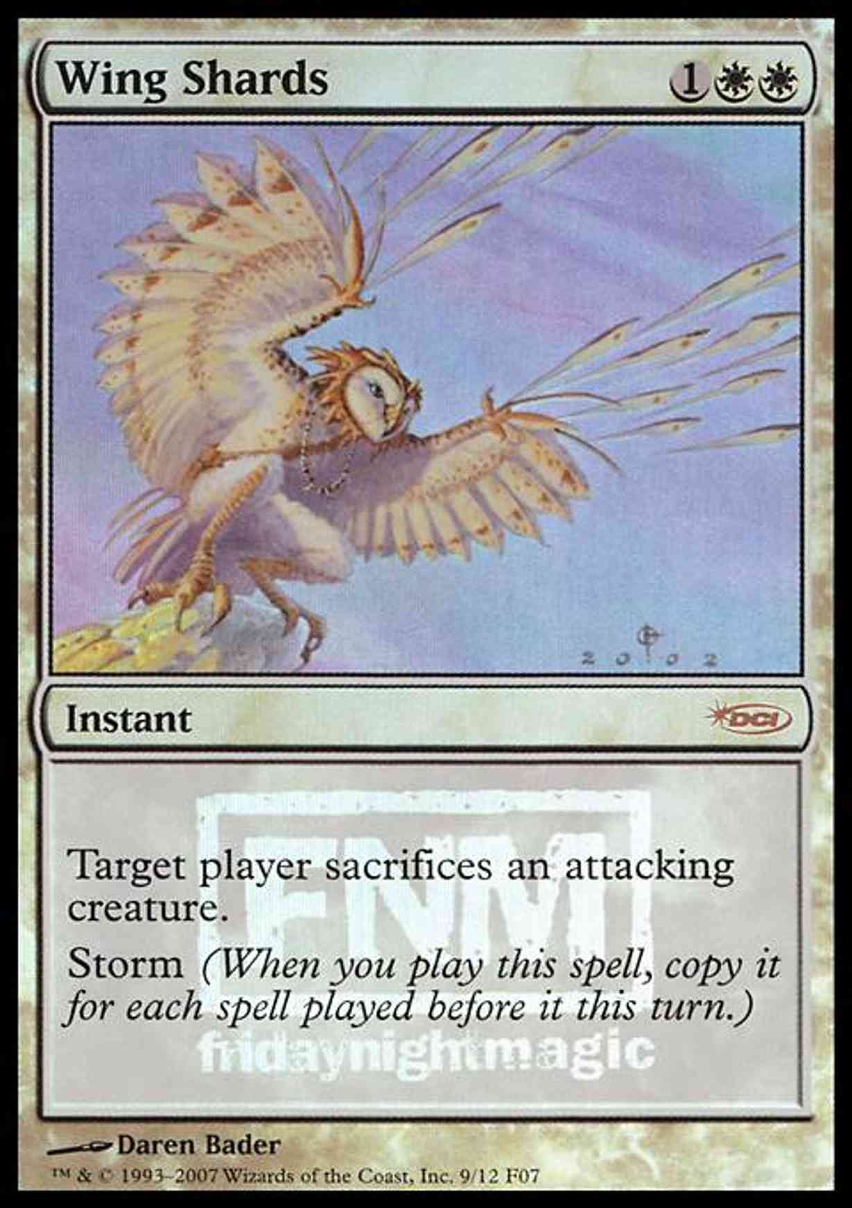 Wing Shards magic card front
