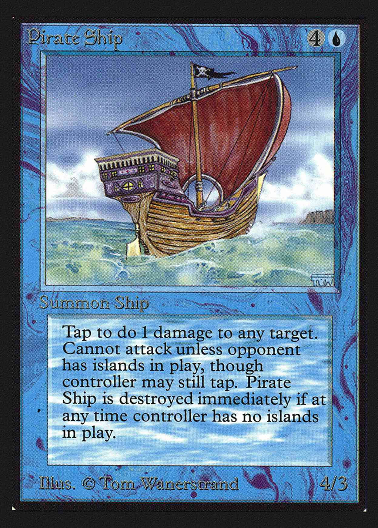 Pirate Ship (IE) magic card front