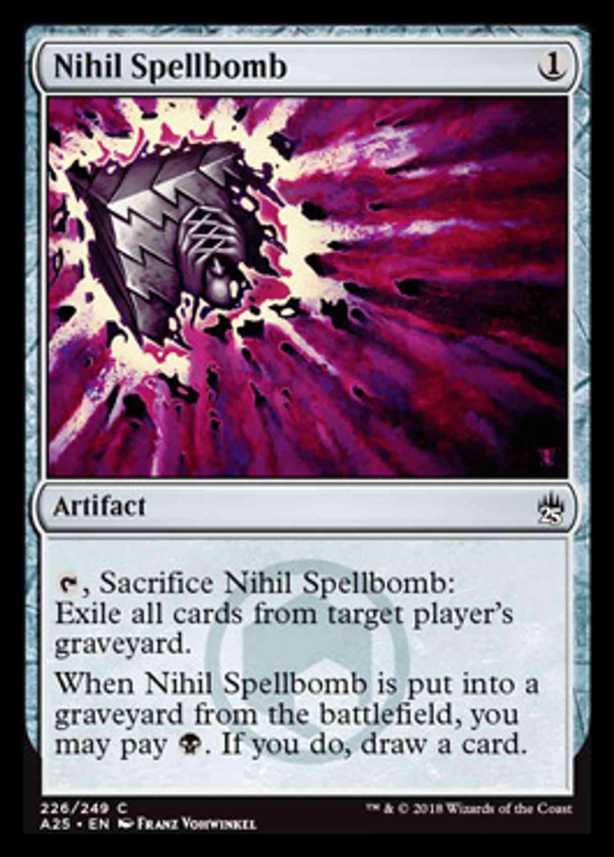 Nihil Spellbomb magic card front